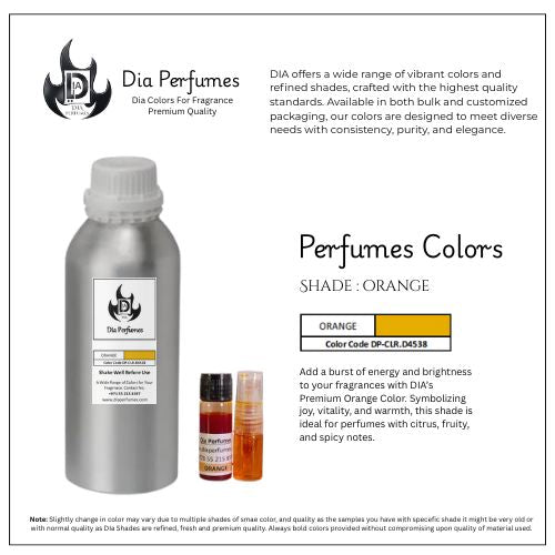Orange Color for Perfume