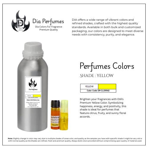 Yellow Color for Perfume