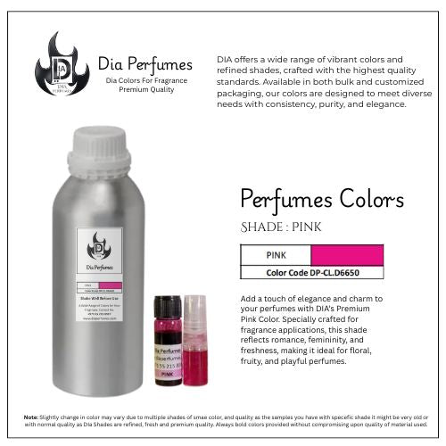 Pink Color for Perfume