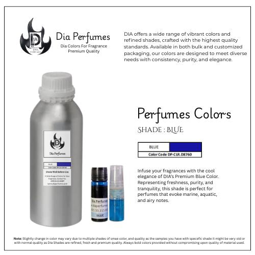 Blue Color for Perfume