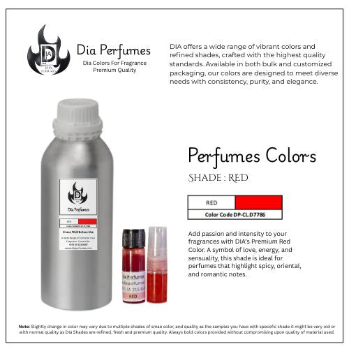Red Color for Perfume