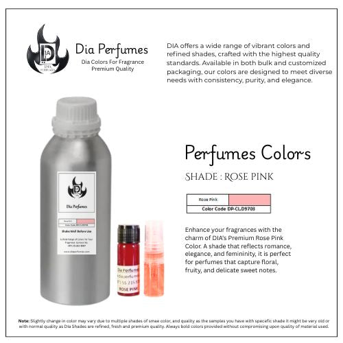 Rose Pink Color for Perfume