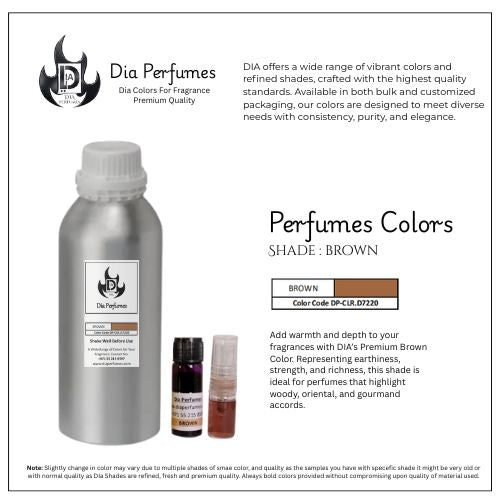Brown Color for Perfume