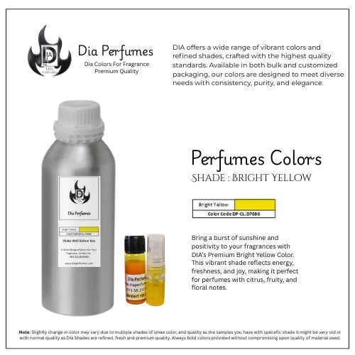 Bright Yellow Color for Perfume